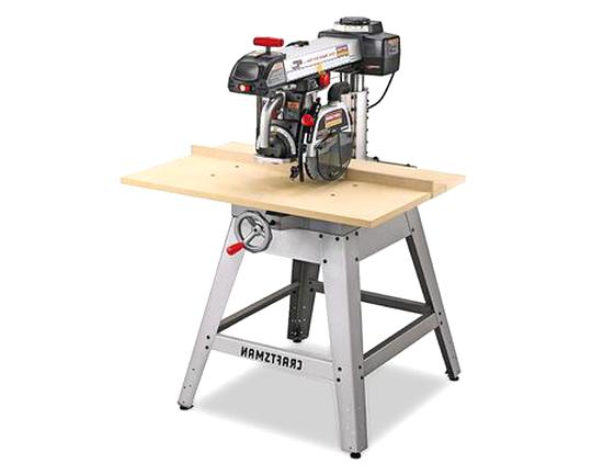 Commercial radial arm saw